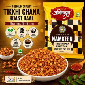 tikkhi chana roast daal